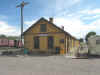 Train station and ticket office in Chama, New Mexico
