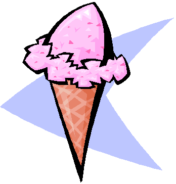 Reel good non-diet ice cream cone