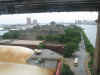 South end of Roosevelt Island from tram car