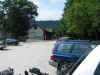 Parking lot at the Ohiopyle State Park