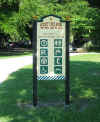 West Orange Trail entrance sign