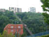 Monongahela Inclined Plane that takes you to the top of the hill