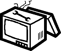 TV in need of repair