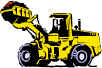 Drawing of tractor that leveled the yard