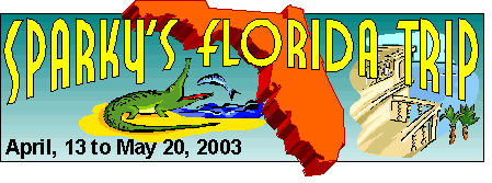 Beautiful header for Sparky's Trip to Florida