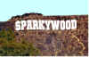 Proposed Sparkywood Sign in California.